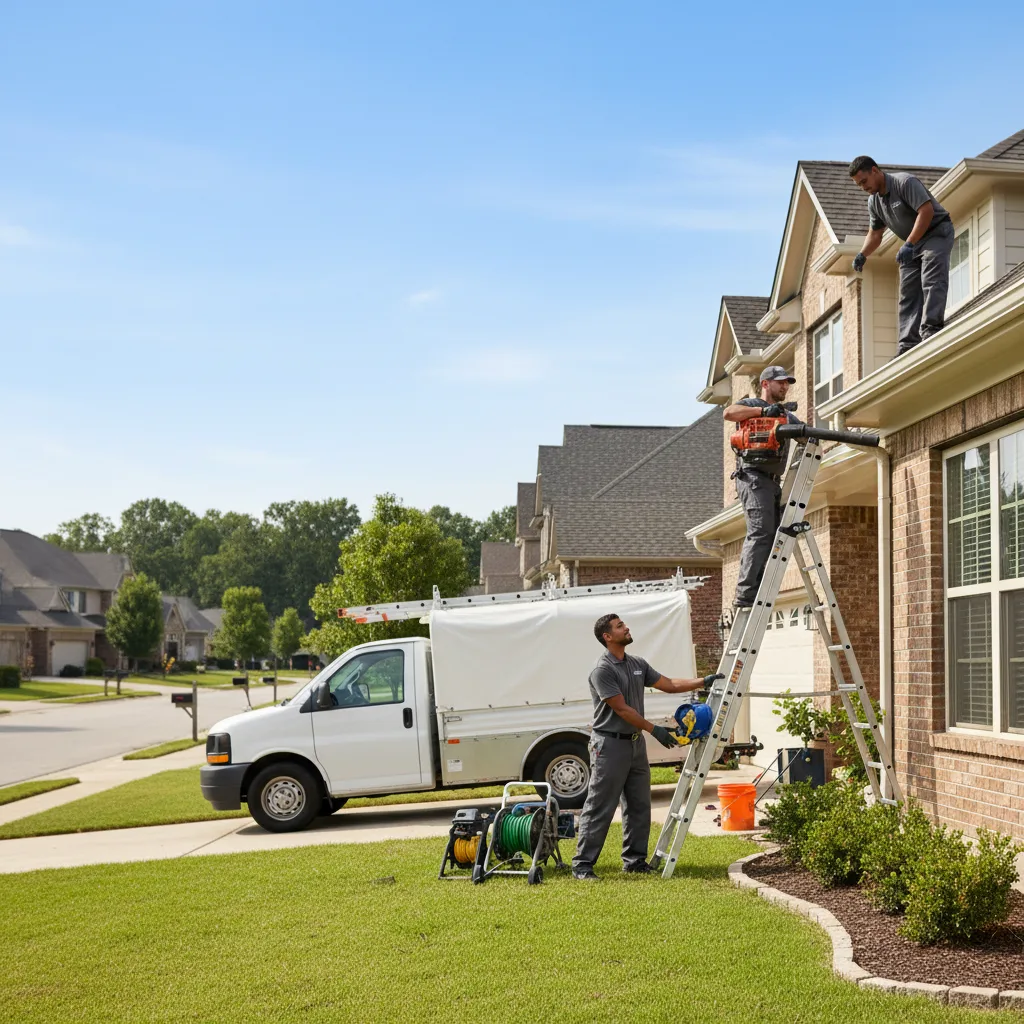 Home Gutter Service in South China, ME near me